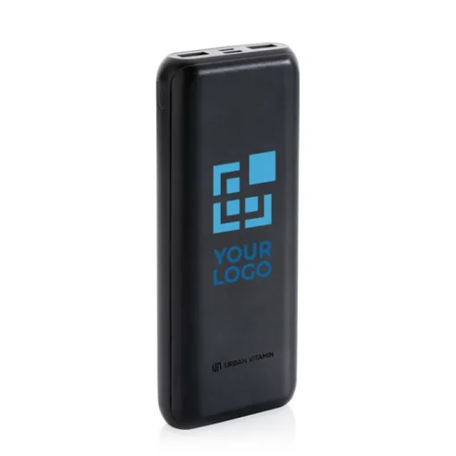 Gift Campaign Powerbank della Urban Vitamin da 20.000 mAh a ricarica rapida Pasadena> Power Bank Personalizzati