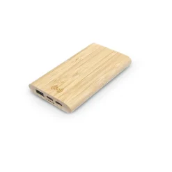 Gift Campaign Powerbank ecologica in bambù con porta USB tipo C da 10.000 mAh> Power Bank Personalizzati