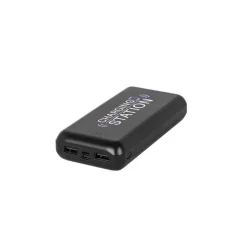 Gift Campaign Powerbank ecologico con indicatore di carica 20.000 mAh></noscript> Power Bank Personalizzati