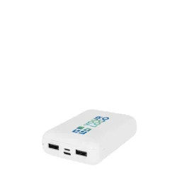 Gift Campaign Powerbank ecologico con indicatore di carica 10.000 mAh></noscript> Power Bank Personalizzati
