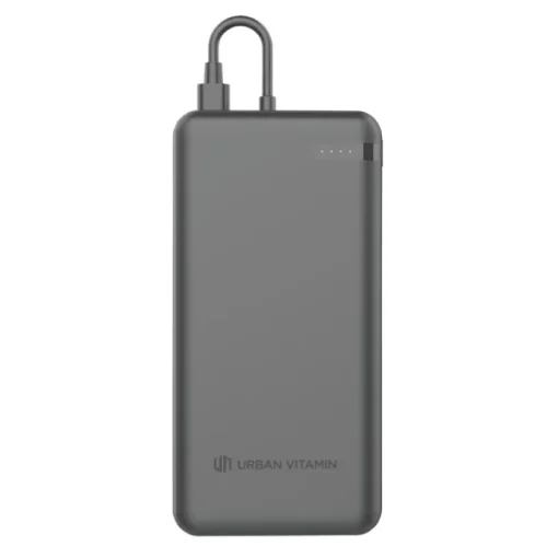 Gift Campaign Powerbank ecologico per due dispositivi con indicatore di carica 20W> Power Bank Personalizzati