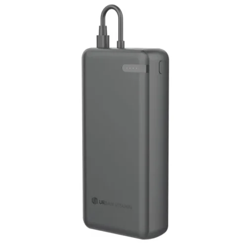 Gift Campaign Powerbank ecologico per due dispositivi con indicatore di carica 20W> Power Bank Personalizzati