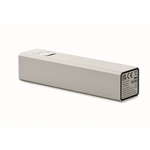 Gift Campaign Powerbank in alluminio riciclato per smartphone da 2.600 mAh> Power Bank Personalizzati