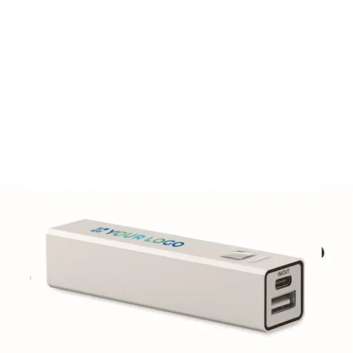 Gift Campaign Powerbank in alluminio riciclato per smartphone da 2.600 mAh> Power Bank Personalizzati
