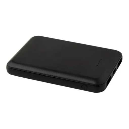 Gift Campaign Powerbank in plastica riciclata sottile ed elegante da 5.000 mAh> Power Bank Personalizzati