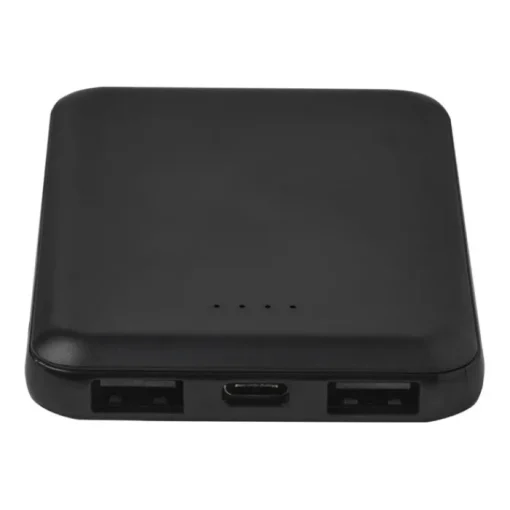 Gift Campaign Powerbank in plastica riciclata sottile ed elegante da 5.000 mAh> Power Bank Personalizzati