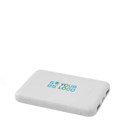 Gift Campaign Powerbank in plastica riciclata sottile ed elegante da 5.000 mAh></noscript> Power Bank Personalizzati