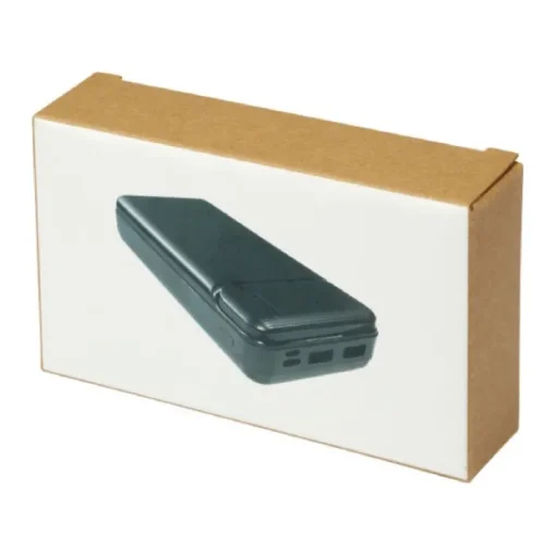 Gift Campaign Powerbank in plastica riciclato con logo da 20.000mAh a ricarica rapida> Power Bank Personalizzati