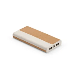 Gift Campaign Powerbank in sughero e paglia di grano con porta USB - C 10.000 mAh></noscript> Power Bank Personalizzati