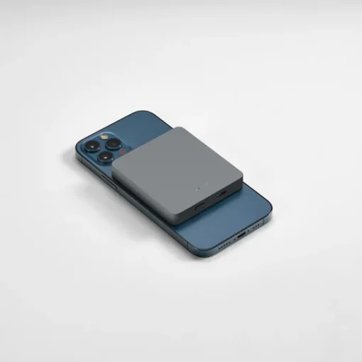 Gift Campaign Powerbank magnetica ecologica in ABS riciclato da 5.000 mAh> Power Bank Personalizzati