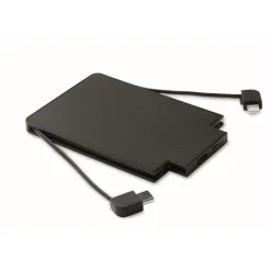 Gift Campaign Powerbank magnetico da 2.500 mAh con cavetti integrati iOS e tipo C> Power Bank Personalizzati