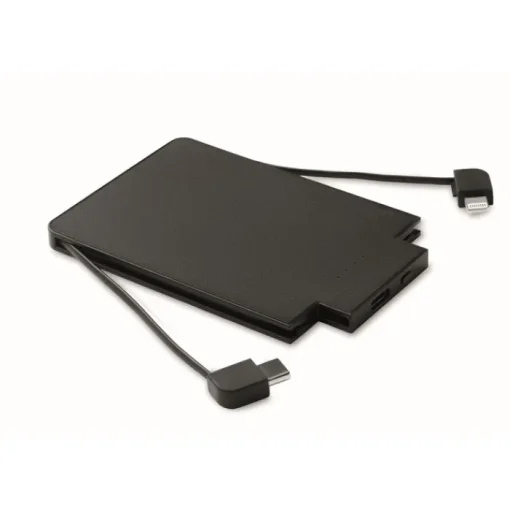 Gift Campaign Powerbank magnetico da 2.500 mAh con cavetti integrati iOS e tipo C> Power Bank Personalizzati