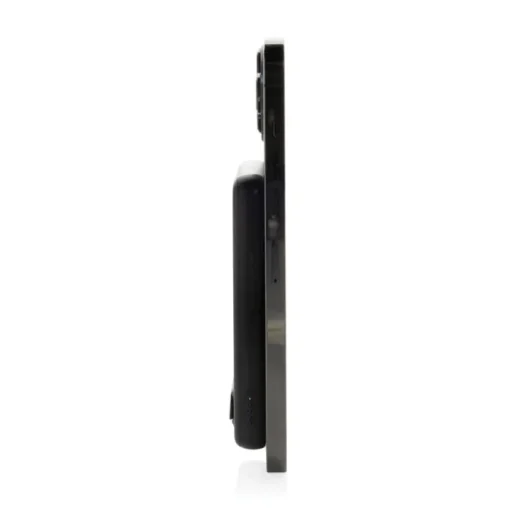 Gift Campaign Powerbank magnetico in bambù con ricarica wireless 5.000 mAh> Power Bank Personalizzati