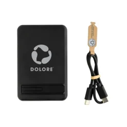 Gift Campaign Powerbank magnetico in bambù con ricarica wireless 5.000 mAh></noscript> Power Bank Personalizzati
