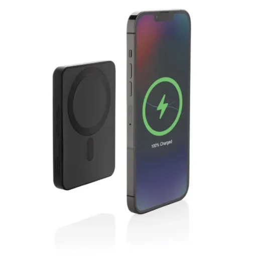 Gift Campaign Powerbank magnetico tascabile con indicatore di energia da 5.000 mAh> Caricabatterie|Power Bank Personalizzati
