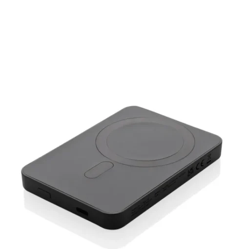 Gift Campaign Powerbank magnetico tascabile con indicatore di energia da 5.000 mAh> Caricabatterie|Power Bank Personalizzati