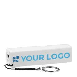 Gift Campaign Powerbank personalizzata da 2.200mAh con anello portachiavi Powermate></noscript> Power Bank Personalizzati