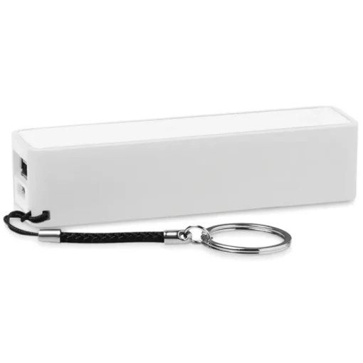Gift Campaign Powerbank personalizzata da 2.200mAh con anello portachiavi Powermate> Power Bank Personalizzati