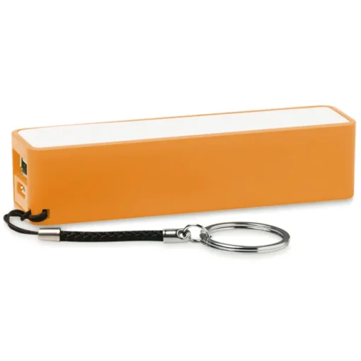 Gift Campaign Powerbank personalizzata da 2.200mAh con anello portachiavi Powermate> Power Bank Personalizzati