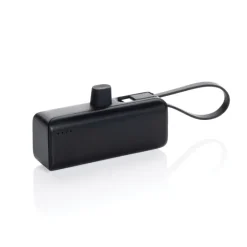 Gift Campaign Powerbank portatile in plastica riciclata con laccetto da 3.000 mAh></noscript> Power Bank Personalizzati