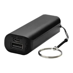 Gift Campaign Powerbank promozionale da 1.200 mAh con anello portachiavi Energy> Power Bank Personalizzati