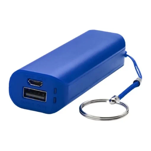 Gift Campaign Powerbank promozionale da 1.200 mAh con anello portachiavi Energy> Power Bank Personalizzati