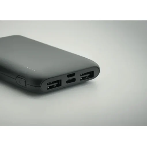 Gift Campaign Powerbank promozionale rettangolare in ABS riciclato da 5.000 mAh> Power Bank Personalizzati