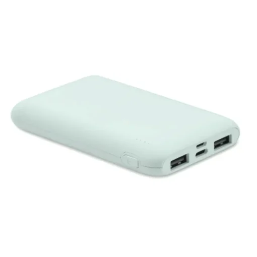 Gift Campaign Powerbank promozionale rettangolare in ABS riciclato da 5.000 mAh> Power Bank Personalizzati