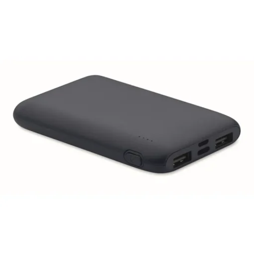 Gift Campaign Powerbank promozionale rettangolare in ABS riciclato da 5.000 mAh> Power Bank Personalizzati