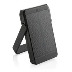 Gift Campaign Powerbank solare in abs riciclato 5.000 mAh e caricatore magnetico 10W> Power Bank Personalizzati
