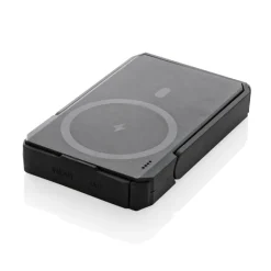 Gift Campaign Powerbank solare in abs riciclato 5.000 mAh e caricatore magnetico 10W></noscript> Power Bank Personalizzati
