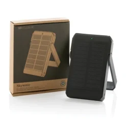 Gift Campaign Powerbank solare in abs riciclato 5.000 mAh e caricatore magnetico 10W></noscript> Power Bank Personalizzati