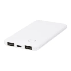 Gift Campaign Powerbank sottile da 4.000 mAh con 2 porte USB A ed una tipo C> Power Bank Personalizzati