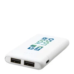 Gift Campaign Powerbank tascabile da 5.000 mAh con doppia porta USB Heroe></noscript> Power Bank Personalizzati
