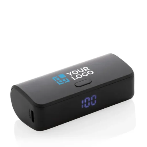 Gift Campaign Powerbank tascabile per varie dispositivi a carica rapida da 5.000 mAh> Power Bank Personalizzati|Gadget Per L'Ufficio