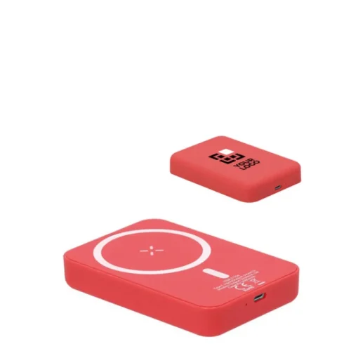 Gift Campaign Powerbank wireless con attacco magnetico Magsafe da 5.000 mAh> Power Bank Personalizzati