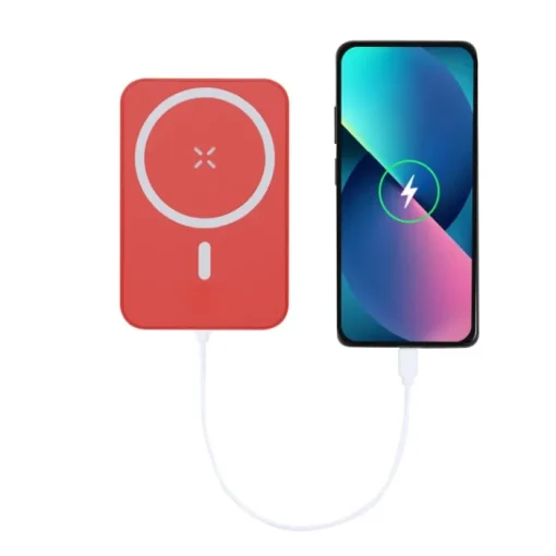 Gift Campaign Powerbank wireless con attacco magnetico Magsafe da 5.000 mAh> Power Bank Personalizzati