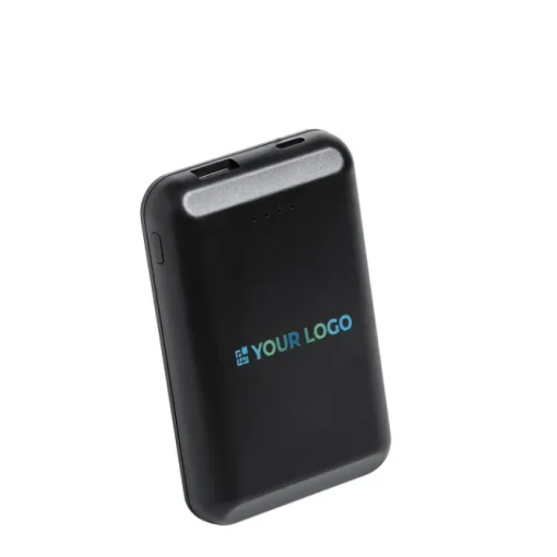 Gift Campaign Powerbank wireless con attacco magnetico da 5.000 mAh Magnet> Power Bank Personalizzati