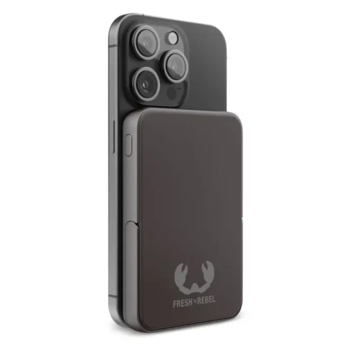 Gift Campaign Powerbank wireless con supporto per cellulare Fresh'n Rebel 5.000 mAh> Caricabatterie