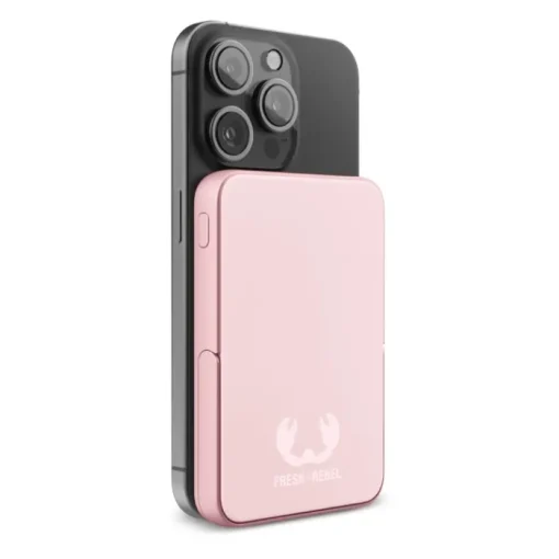 Gift Campaign Powerbank wireless con supporto per cellulare Fresh'n Rebel 5.000 mAh> Caricabatterie
