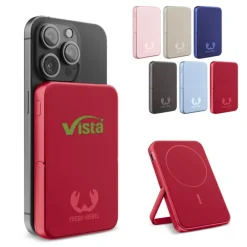 Gift Campaign Powerbank wireless con supporto per cellulare Fresh'n Rebel 5.000 mAh></noscript> Caricabatterie