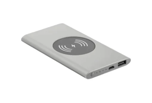 Gift Campaign Powerbank wireless da 4.000 mAh in alluminio Powercard Chargepad> Power Bank Personalizzati