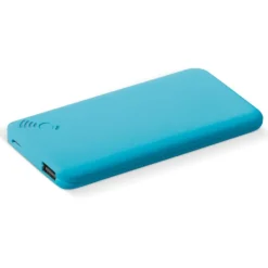 Gift Campaign Powerbank wireless da 4.000mAh con finitura gommata e ventose></noscript> Power Bank Personalizzati