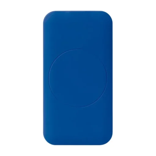 Gift Campaign Powerbank wireless rettangolare ultrasottile con finitura gommata da 5W> Power Bank Personalizzati
