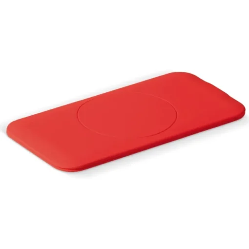 Gift Campaign Powerbank wireless rettangolare ultrasottile con finitura gommata da 5W> Power Bank Personalizzati