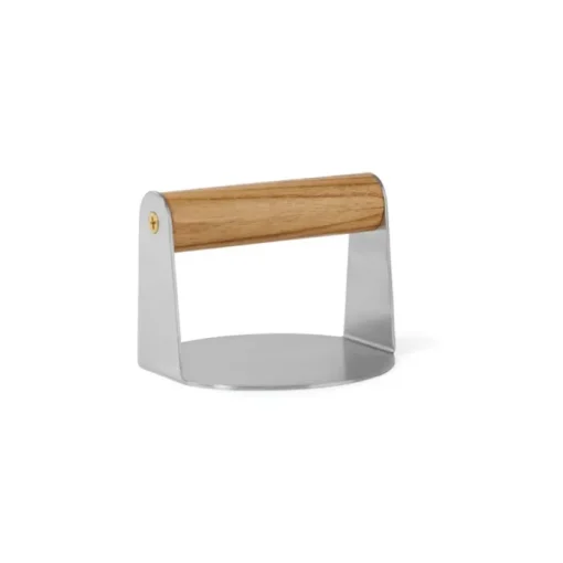 Gift Campaign Pressa per hamburger in acciaio inox con manico in legno Paso> Altri Utensili Da Cucina