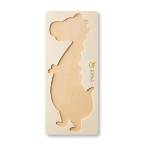Gift Campaign Puzzle a forma di dinosauro realizzato in legno di pino> Giochi E Passatempo