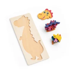 Gift Campaign Puzzle a forma di dinosauro realizzato in legno di pino></noscript> Giochi E Passatempo