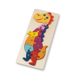 Gift Campaign Puzzle a forma di dinosauro realizzato in legno di pino></noscript> Giochi E Passatempo