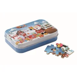 Gift Campaign Puzzle natalizio da 60 pezzi per bambini in scatola di latta Box> Gadget Natalizi